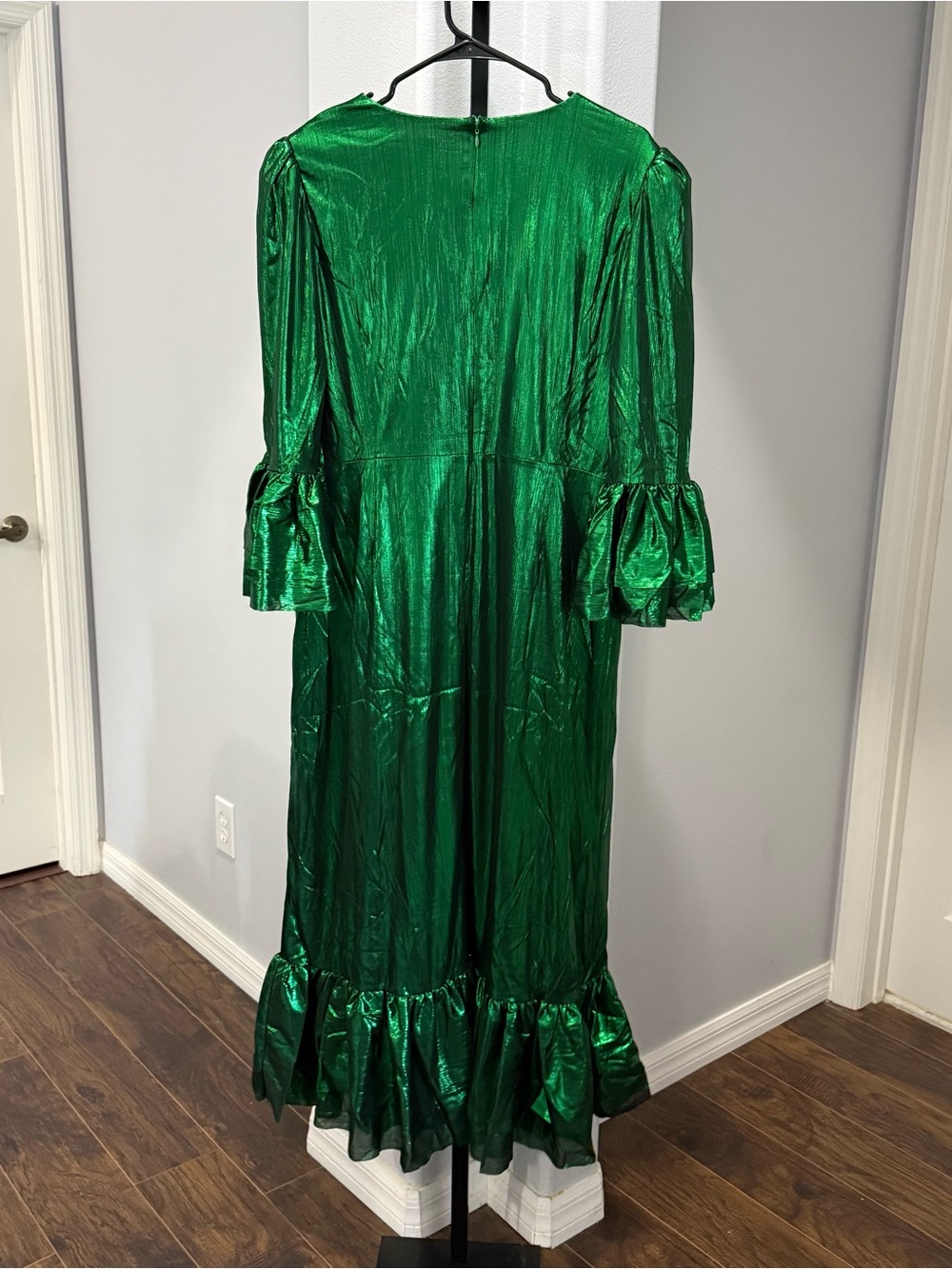 Tuckernuck Pomander Place Emerald Green Lillith Lilith Midi Dress Size XXL NWT - Picture 6 of 7